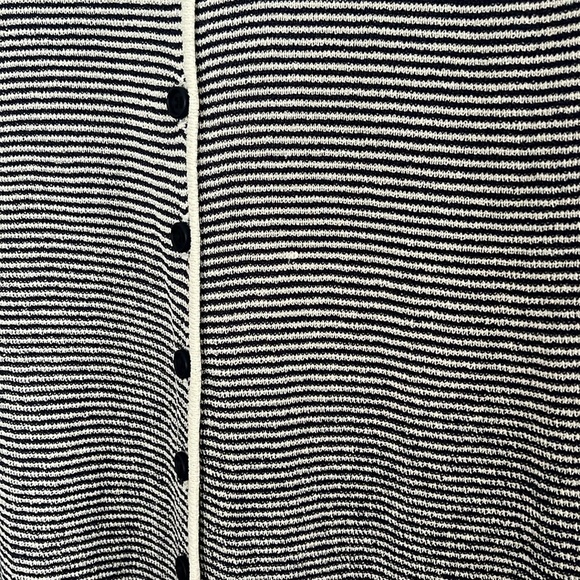 Zara Striped Knit Midi Dress - Size Medium - Picture 10 of 10